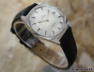 Omega Geneve Cal 565 Rare Men ' s 35mm Swiss Made Automatic Vintage Watch o4 3