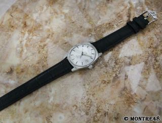 Omega Geneve Cal 565 Rare Men ' s 35mm Swiss Made Automatic Vintage Watch o4 5