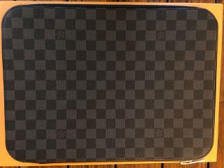 Louis Vuitton Damier Graphite Laptop Case Extremely RARE A MUST N41645 2