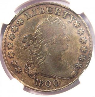 1800 Draped Bust Silver Dollar $1 Americai - Ngc Vg Details - Rare Coin