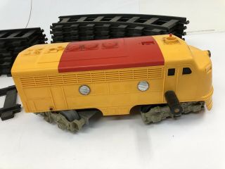 Vintage REMCO MIGHTY CASEY RIDE ON TRAIN SET with Tracks railroad toy 1970 19974 3