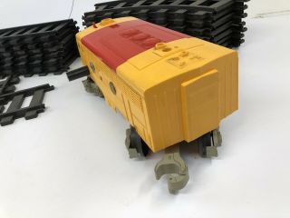 Vintage REMCO MIGHTY CASEY RIDE ON TRAIN SET with Tracks railroad toy 1970 19974 7