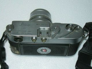 Vintage Leica M3 - 912 338 DBP Ernst Leitz Gmbh Wetzlar Camera Germany 50mm f1.  5 2