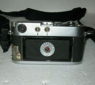 Vintage Leica M3 - 912 338 DBP Ernst Leitz Gmbh Wetzlar Camera Germany 50mm f1.  5 3