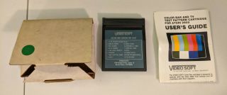 Extremely Rare Color Bar Generator (atari 2600,  1984) Authentic Cib