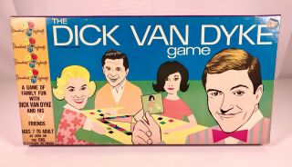 Rare Vintage 1964 Standard Toykraft Dick Van Dyke Board Game Tv Show