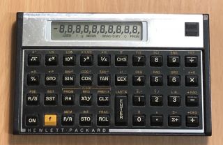 Vintage Hp - 10c Scientific Calculator