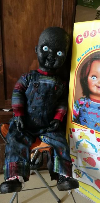 Burned Chucky Doll Life Size Prop 1:1 - Child 