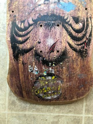 Vintage old school Santa Cruz Rob Roskopp Face skateboard not reissue 5