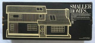 Tomy Smaller Homes Home and Garden Doll House Dollhouse 2421 Vintage 80 ' s NIOB 5