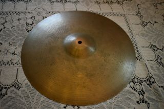 Vintage 15 " Paiste Formula 602 Soundedge Hihat Cymbal (top?) 1015g Pre - Serial