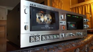 Akai Gxc - 735d Vintage Cassette Deck - Beautifully Restored