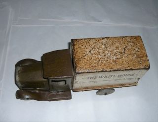 RARE ANTIQUE 1920 ' S METALCRAFT THE WHITE HOUSE TRUCK 5