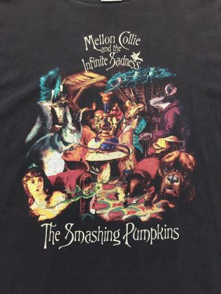 Vintage Smashing Pumpkins Mellon Collie Alice T - Shirt Size XL 2