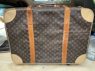 Vintage Louis - Vuitton Suitcase Rare