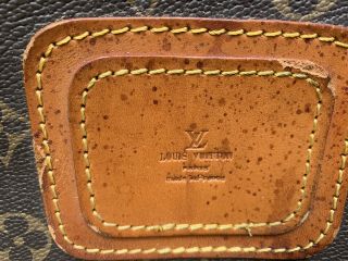 VINTAGE louis - vuitton suitcase Rare 2