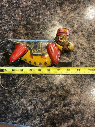 Marx Vintage Zippo The Climbing Monkey Tin Toy -