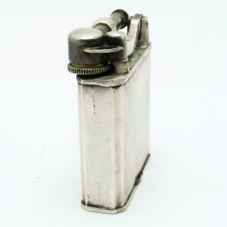 Vintage WELL MADE Mexican Sterling Silver Liftarm Lighter - & 56g 3