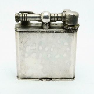 Vintage WELL MADE Mexican Sterling Silver Liftarm Lighter - & 56g 4