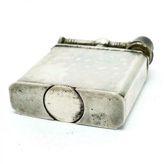Vintage WELL MADE Mexican Sterling Silver Liftarm Lighter - & 56g 8