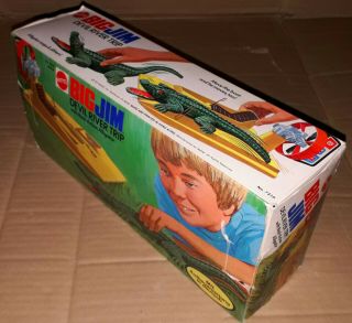 Vintage 70 ' s BIG JIM Mattel DEVIL RIVER TRIP Set MISB Store Stock Alligator 5