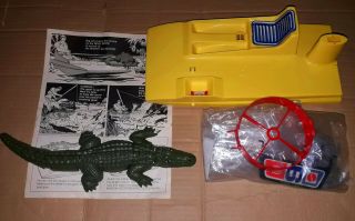Vintage 70 ' s BIG JIM Mattel DEVIL RIVER TRIP Set MISB Store Stock Alligator 7