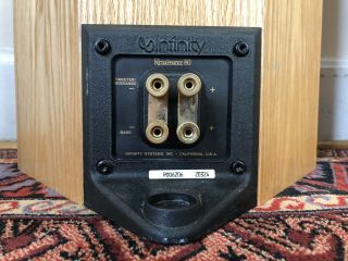 Vintage INFINITY RENAISSANCE 80 FLOORSTANDING Audiophile SPEAKERS RARE 1161 11