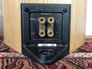 Vintage INFINITY RENAISSANCE 80 FLOORSTANDING Audiophile SPEAKERS RARE 1161 12