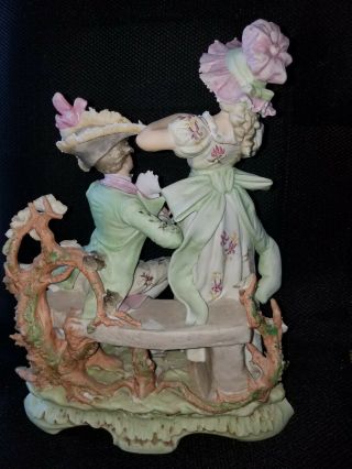 1946 German Porcelain Statuary exquisitely detailed in Museum 2
