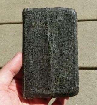 Ww2 Us Army Military Soldiers Individual Bible Prayer Book Id 