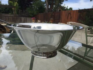 Awesome Antique Towle Sterling Silver 123 Mid Century Modern Center Piece Bowl