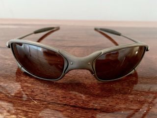 Oakley Juliet X - Metal Sunglasses Black Iridium Lens,  Plus Coin And Case,