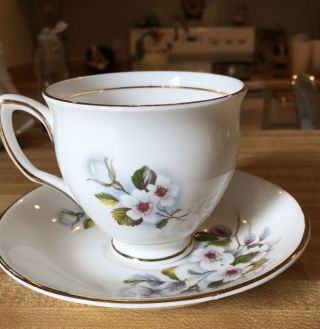 Vintage Duchess Bone China Tea Cup & Saucer - England