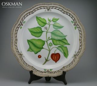 Incredible Serving Plate Nr 324 - Royal Copenhagen Flora Danica - Rare Size
