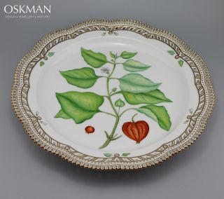 Incredible Serving Plate nr 324 - Royal Copenhagen Flora Danica - Rare Size 6