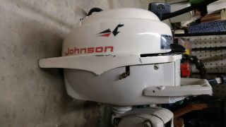 Vintage Johnson Outboard 3 Hp Motor 1960 
