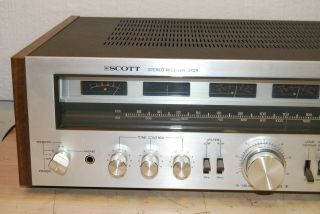 Vintage H.  H.  SCOTT Model 370R AM FM Stereo Receiver 3