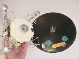 Vintage Grumman NASA Apollo Lunar Module LEM Armstrong Museum Contractor ' s Model 12