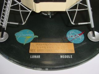 Vintage Grumman NASA Apollo Lunar Module LEM Armstrong Museum Contractor ' s Model 4