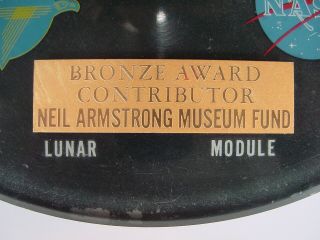 Vintage Grumman NASA Apollo Lunar Module LEM Armstrong Museum Contractor ' s Model 5