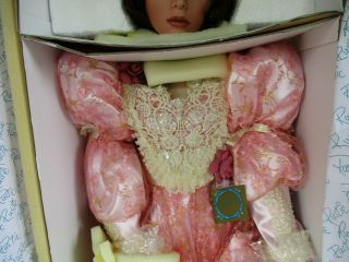 Rustie 1998 Shenandoah Pink Dress Southern Belle Porcelain Doll 42 