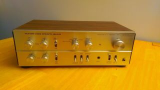 Vintage Luxman Sq 707 Amp Solid State Stereo Integrated Amplifier Lux Corp 1975