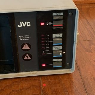 Vintage JVC Studio Professional Video Cassette Recorder CR - 4700U,  Battery Unit 6