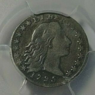1795 Usa Flowing Hair Half Dime Pcgs F Details (repaired) Rare