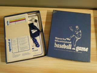 Vintage 1971 Sports Illustrated Baseball Board Game