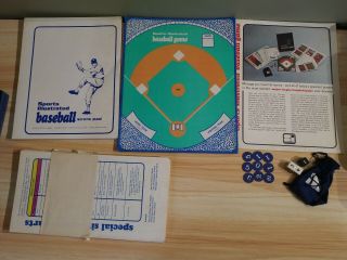 Vintage 1971 Sports Illustrated Baseball Board Game 2