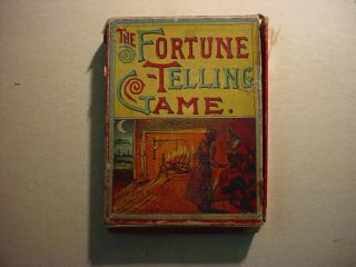 Antique Parker Bros.  Card Game " The Fortune Telling Game "