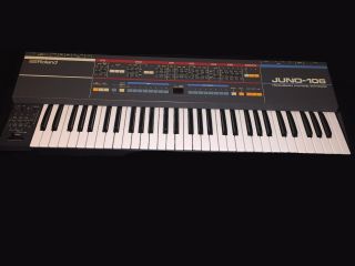 Roland Juno 106 Vintage Synthesizer Checked By Roland Service Center