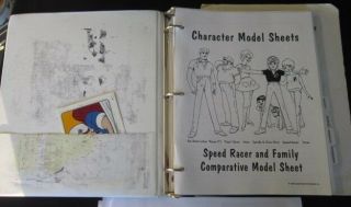 Speed Racer 1992 Style Guide Rare Plus Prototypes