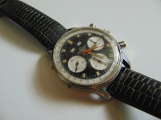 Vintage Wakmann Chronograph Triple Date Wrist Watch (repair)